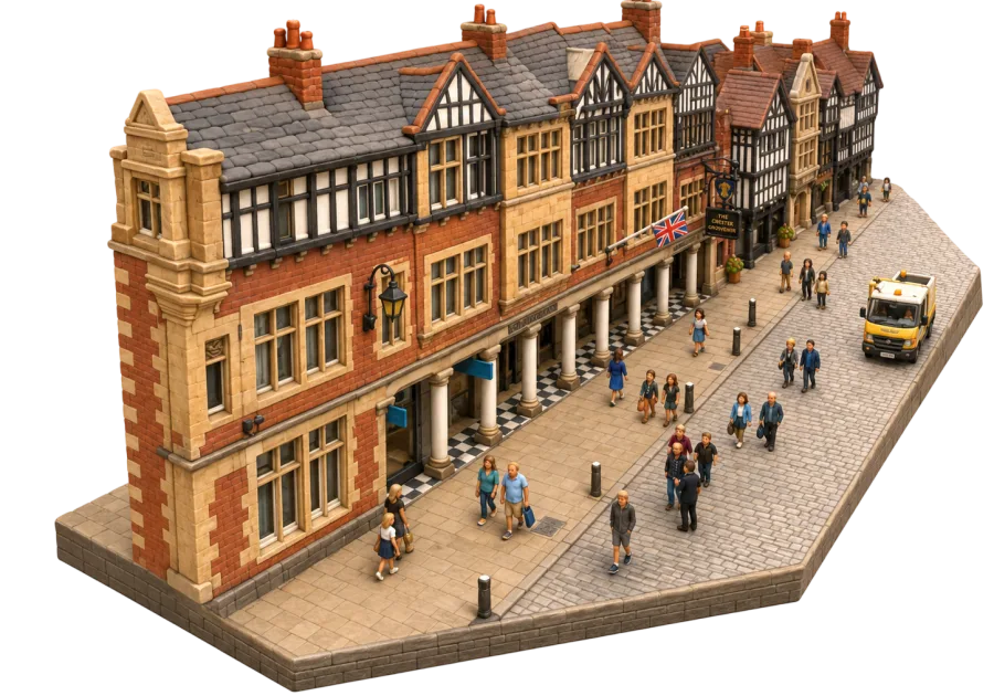 The Heart of Chester Walking Tour in Chester